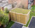 Green roof cycle shelters and benches - housing project 6