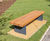 Green roof cycle shelters and benches - housing project 10
