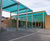 Covered walkway, canopy shelter and picnic sets for school 3