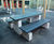 Covered walkway, canopy shelter and picnic sets for school 4