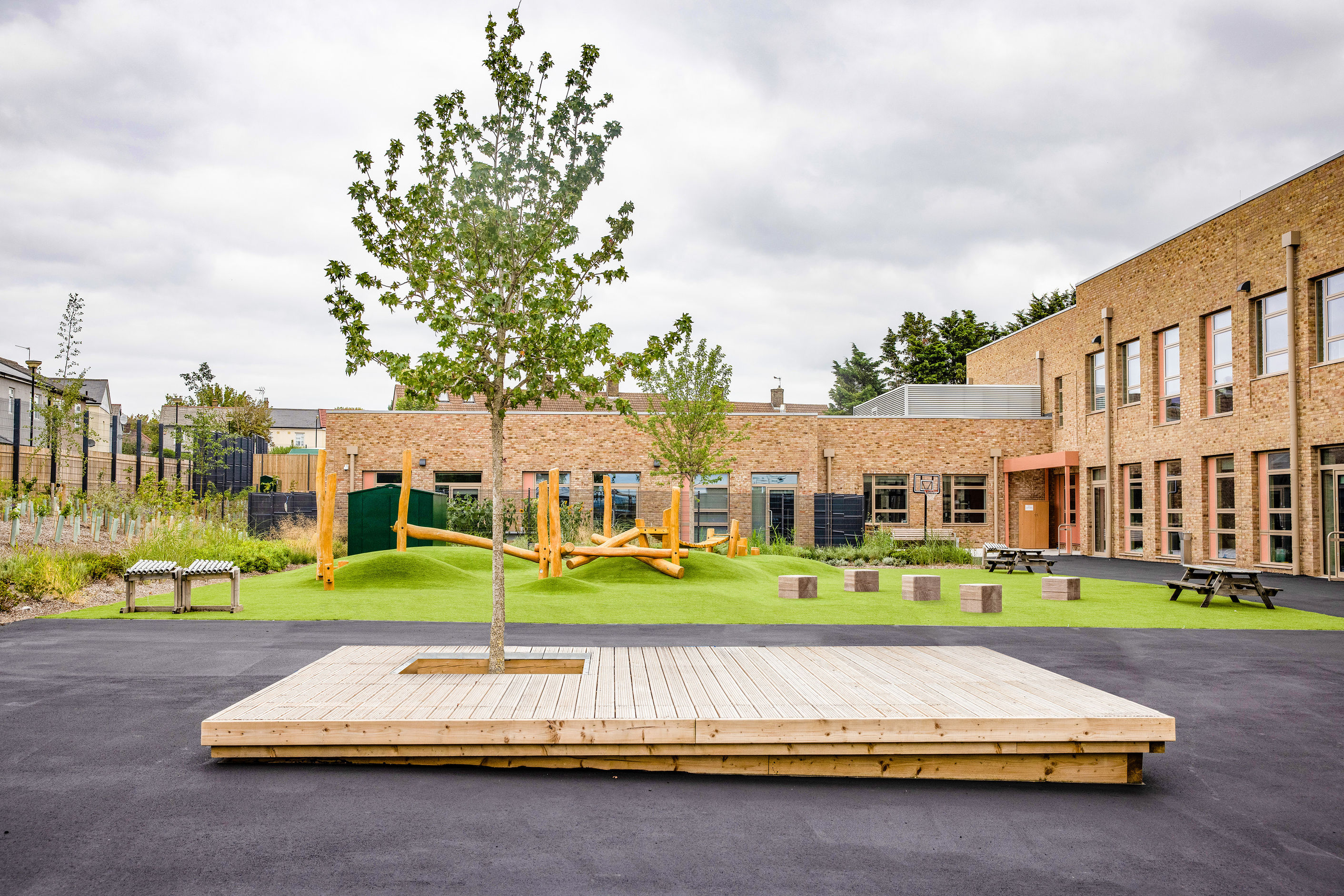 Kidbrooke Park Primary School, London Langley Design Street Furniture