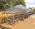 Malford modular steel frame cycle shelter unit - MCS201 2