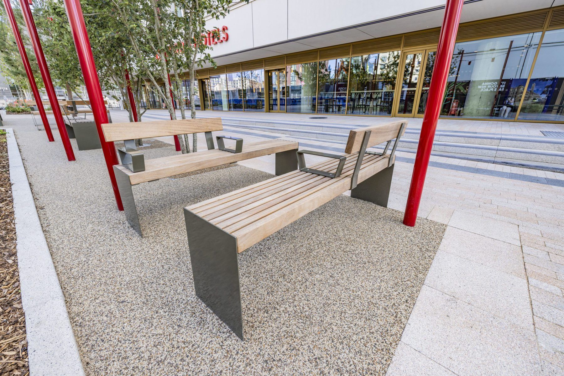 Contemporary Public Realm Seating - Adair St, Manchester | Langley ...