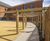 Seating, planters and pergola for health care facility 4
