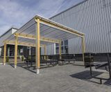 Canopy shelter for outdoor eating area - BMW - on this page