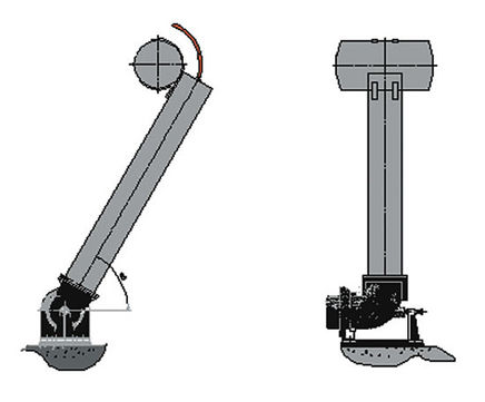 Floating / decanting arms for penstocks | industrial PENSTOCKS