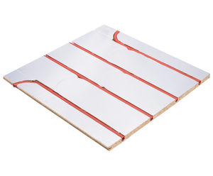 Wavin WarmDeck - insulated upstairs underfloor heating panel system