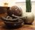 Luna Slice - spherical fibreglass planter 1