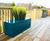 Geo Design Barrier Seating - outdoor fibreglass planter bench 1