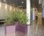 Geo Hexagons - fibreglass geometric column planters 5