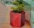 Geo Hexagons - fibreglass geometric column planters 0