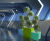 Hexagon Barrier 1 - fibreglass interlocking geometric planter 1