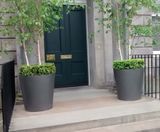 Geo Round - fibreglass plant pot for indoor and outdoor landscaping - on this page