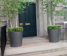 Geo Round - fibreglass plant pot for indoor and outdoor landscaping