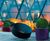Cylinder Geo Design - fibreglass circular planter for trees and shrubs 0