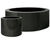 Geo Design Cylinder  - circular fibreglass tree planters 2