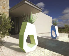 Polybar Avant-Garde - modern geometric planter