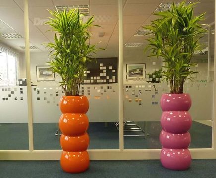 Bubbles Avant-Garde - contemporary sculptural fibreglass planters