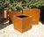 Garden Classics - Brunel Cube industrial-style outdoor planters 3