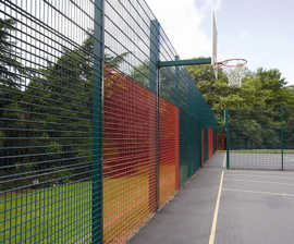 Dulok Sports Rebound - double wire sports panel fencing system