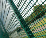 Dulok Sport - double wire panel fencing for sports pitches to 6m