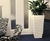 Avant-Garde Stack - geometric tapered fibreglass planters 1