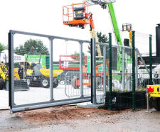 FenceSafe SlideMaster temporary sliding cantilever gates