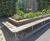 Timber outdoor seating, planters and litter bins for school 3