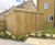 Timber cycle compound with bike racks for new housing development 0