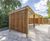 Large timber smoking shelter for Cheshire College 2