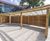 Large timber smoking shelter for Cheshire College 0