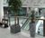 Avant-Garde - Spin ultra-lightweight GRP ribbed indoor planters 4