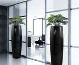 Fusion Avant-Garde Planter - tall contemporary fibreglass plant pot - on this page