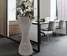 Avant-Garde Time - hourglass shaped decorative planter