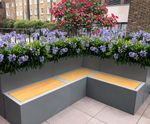 Lux - GRP and timber barrier seating