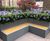 Lux - GRP and timber barrier seating 0