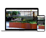Livingreen Design planter specialist launches new website - on this page