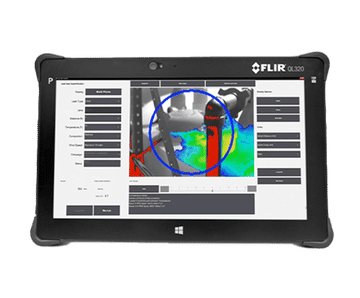 QL320 optical gas imaging system for FLIR GFx320 and GF320