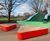 Bespoke, contemporary seating platforms for play park revamp 2