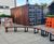 Outdoor furniture for refurbishment of college courtyards 9