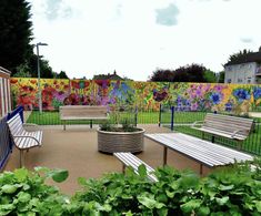Street furniture for rejuvenation of social housing - Oxford