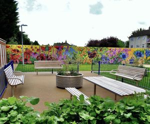 Street furniture for rejuvenation of social housing - Oxford