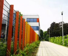 Decorative and sports fencing for new-build school