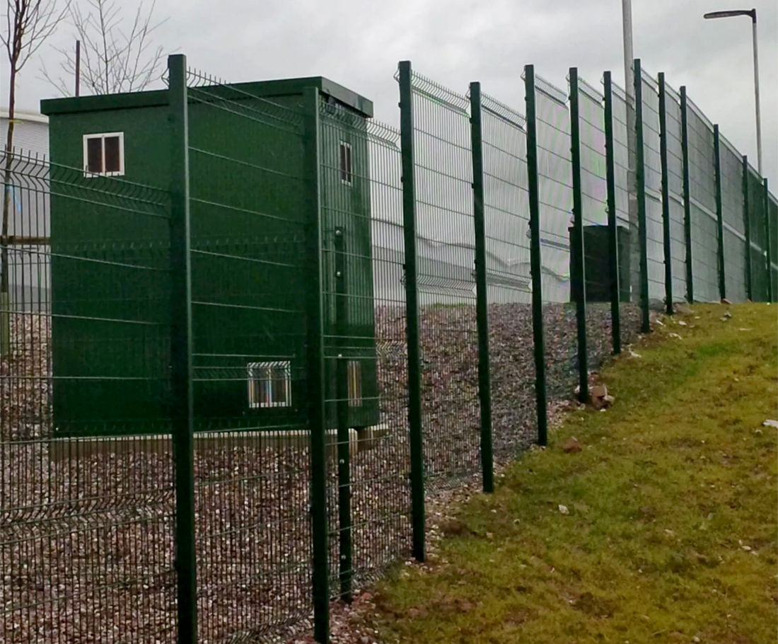 Perimeter fencing for Travis Perkins distribution centre CLD Physical