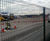 Temporary fencing at site set-up - J17-19, M6 motorway 1