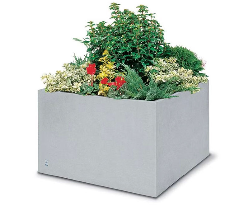 Andromeda large concrete planter, smooth finish Broxap ESI