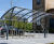 Apollo – steel cycle shelter with curved roof 0