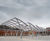 Apollo – steel cycle shelter with curved roof 9