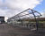 Apollo – steel cycle shelter with curved roof 8