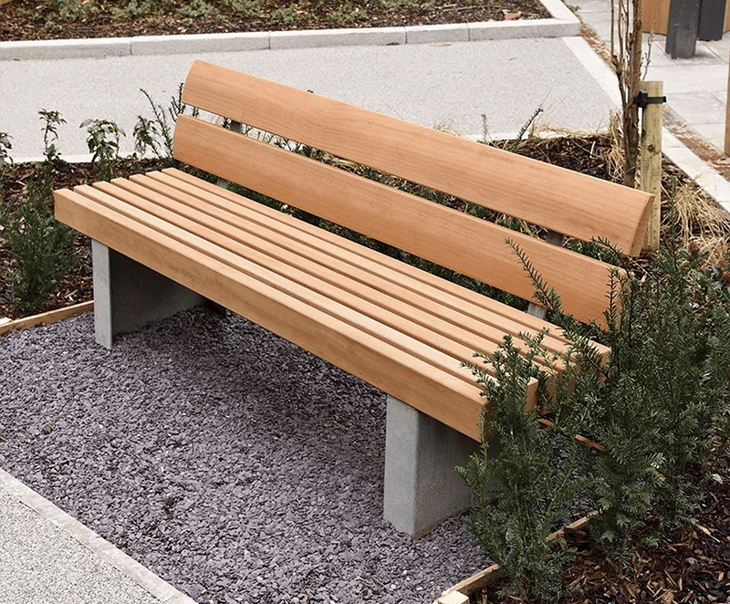 Litchard – Heavy Duty Steel-framed Bench, Timber Slats | Broxap | ESI ...